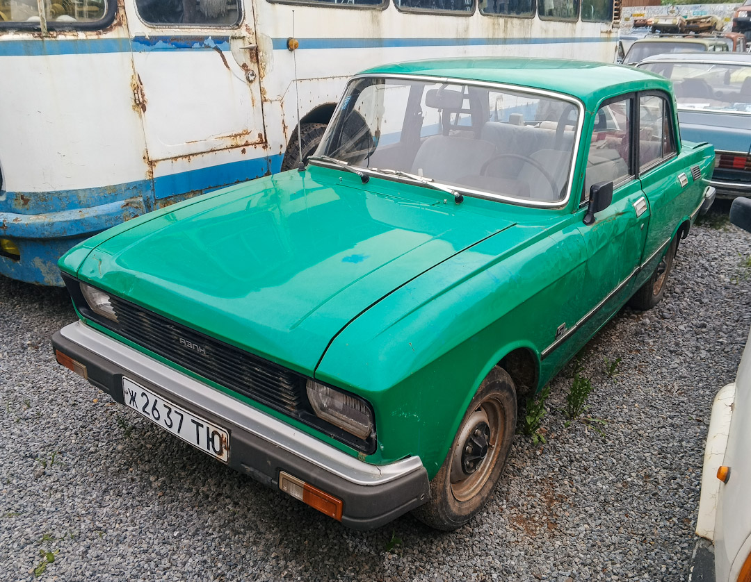 Вологодская область, № Ж 2637 ТЮ — Москвич-2140-117 (2140SL) '80-88