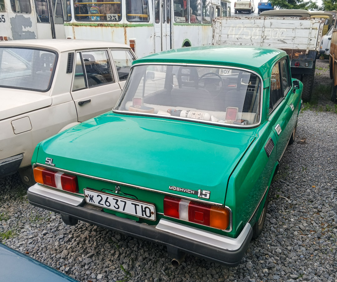 Вологодская область, № Ж 2637 ТЮ — Москвич-2140-117 (2140SL) '80-88