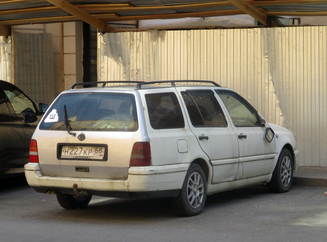 Тамбовская область, № Н 227 КР 68 — Volkswagen Golf Variant (Typ 1H) '93-99; Тамбовская область — Вне региона