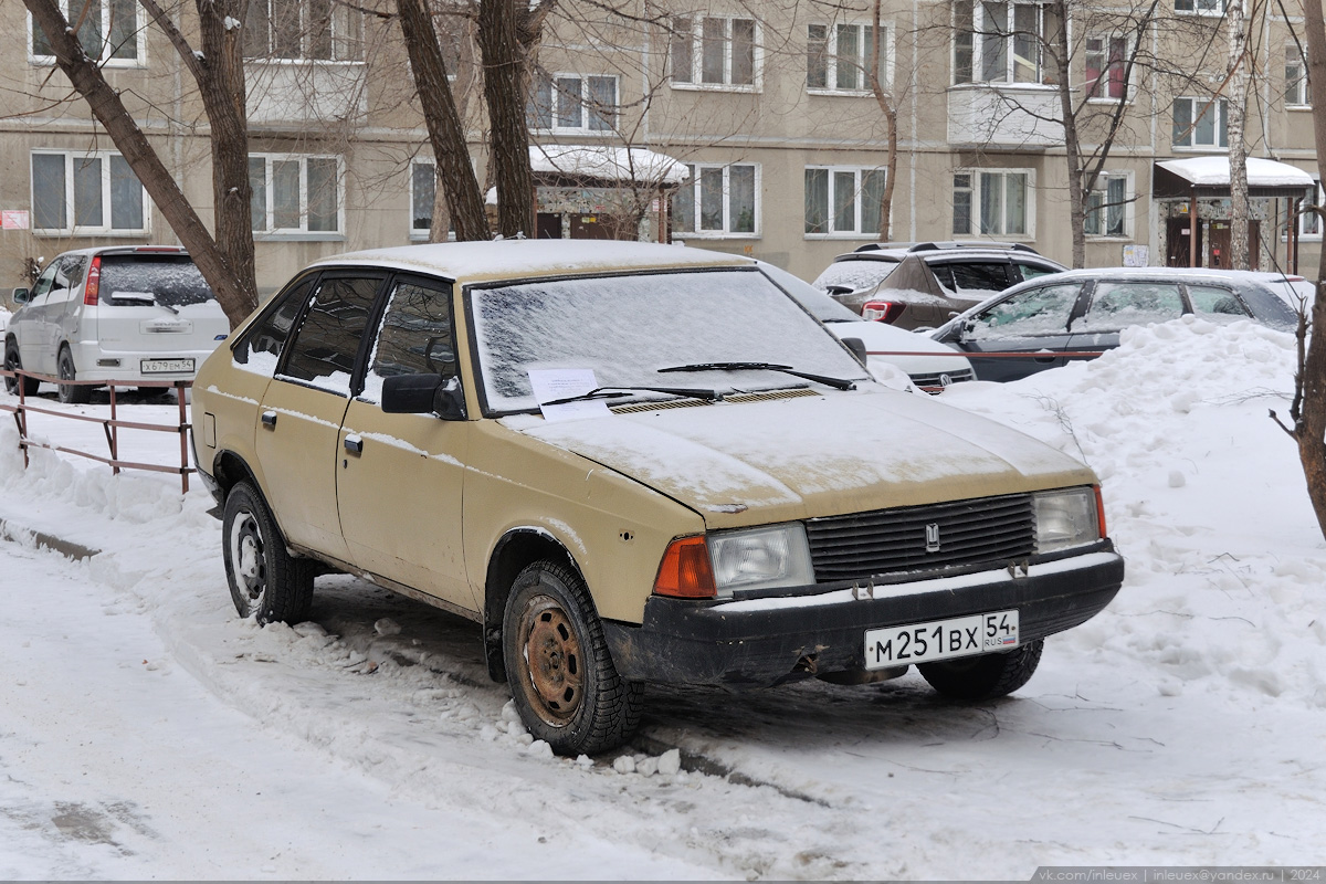 Новосибирская область, № М 251 ВХ 54 — Москвич-2141 '86-98