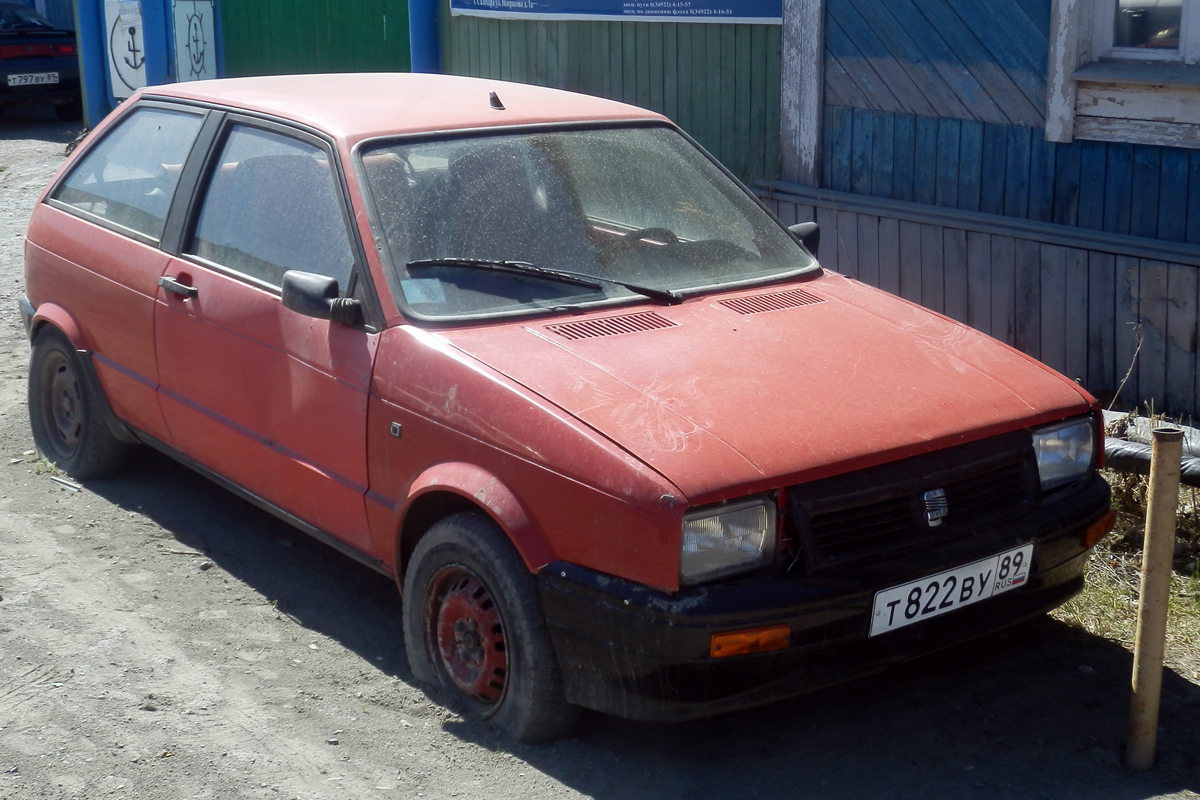 Ямало-Ненецкий автономн. округ, № Т 822 ВУ 89 — SEAT Ibiza (1G) '84-93