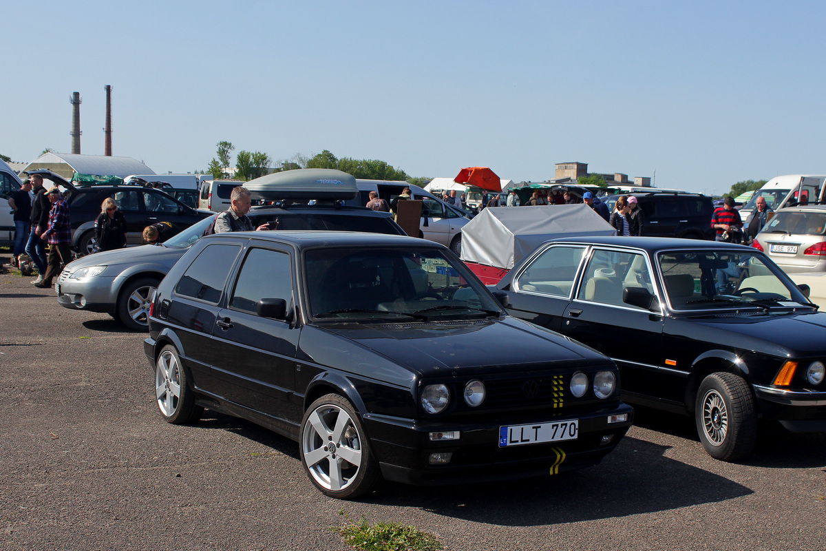 Литва, № LLT 770 — Volkswagen Golf (Typ 19) '83-92; Литва — Retro mugė 2023