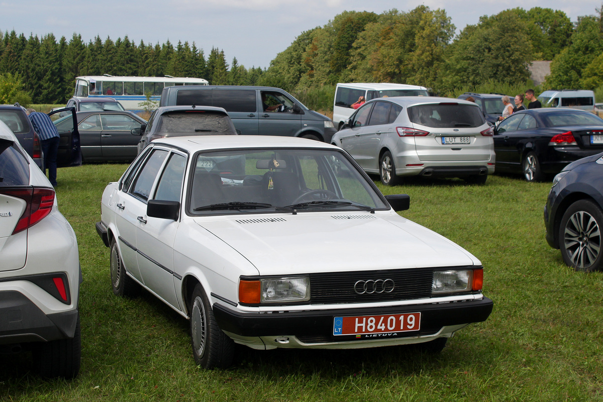 Литва, № H84019 — Audi 80 (B2) '78-86; Литва — Nesenstanti klasika 2023