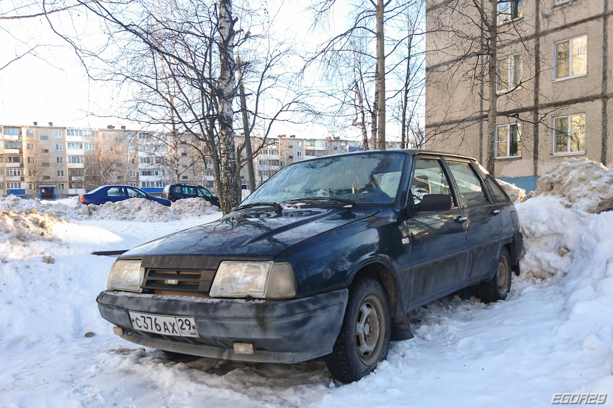 Архангельская область, № С 376 АХ 29 — Иж-2126 Орбита/Ода '90-05