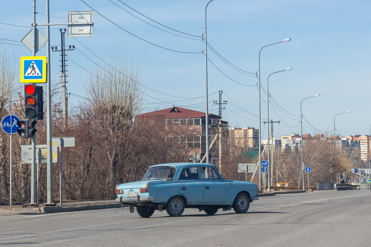 Тюменская область, № М 581 ВХ 72 — Москвич-412ИЭ-028 (Иж) '82-97