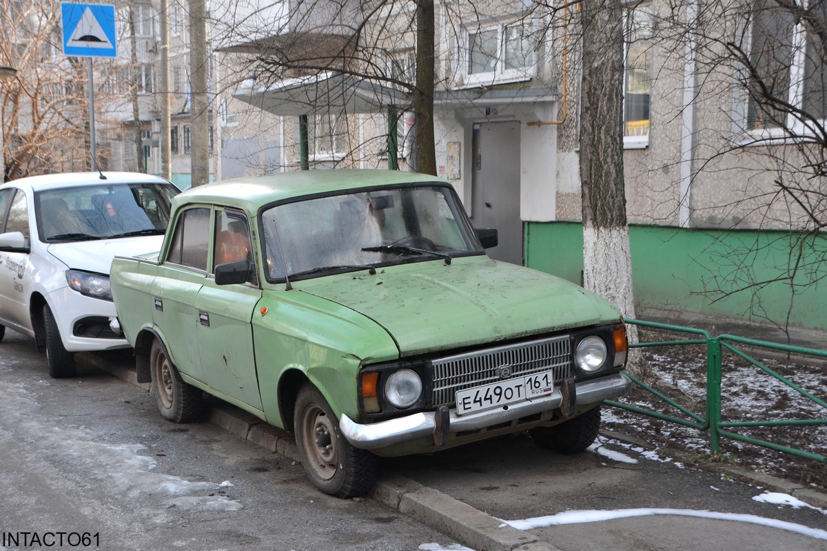 Ростовская область, № Е 449 ОТ 161 — Москвич-412ИЭ-028 (Иж) '82-97