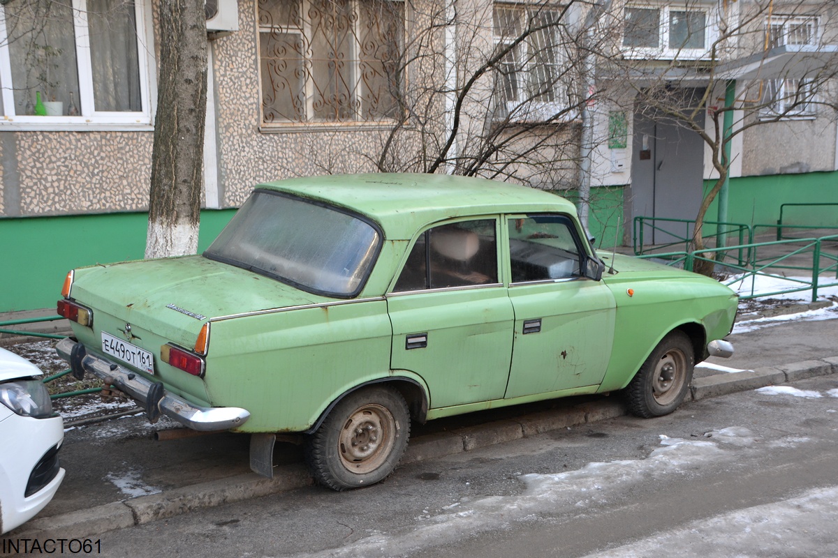 Ростовская область, № Е 449 ОТ 161 — Москвич-412ИЭ-028 (Иж) '82-97