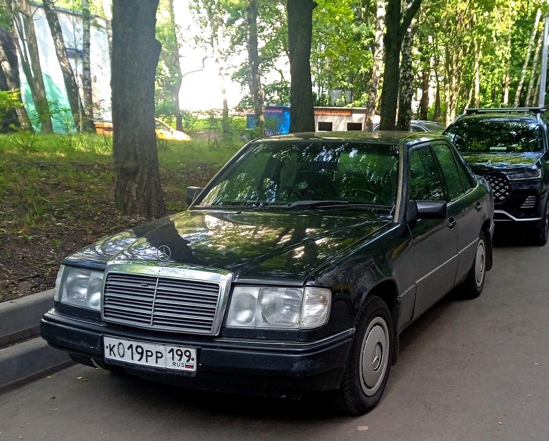 Москва, № К 019 РР 199 — Mercedes-Benz (W124) '84-96