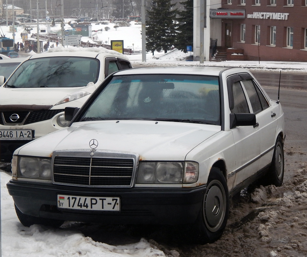 Минск, № 1744 PT-7 — Mercedes-Benz (W201) '82-93