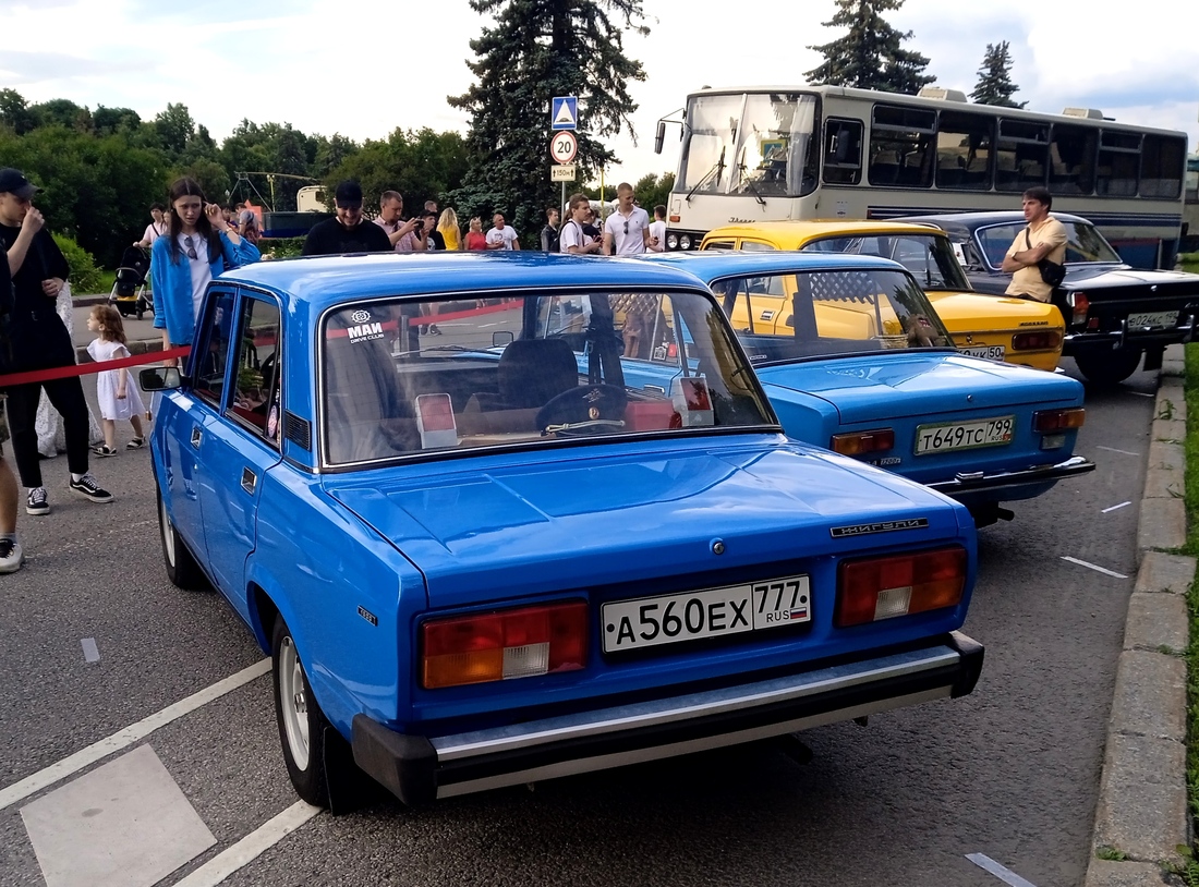 Москва, № А 560 ЕХ 777 — ВАЗ-2105 '80-88; Москва — Фестиваль "Ретрорейс" 2023