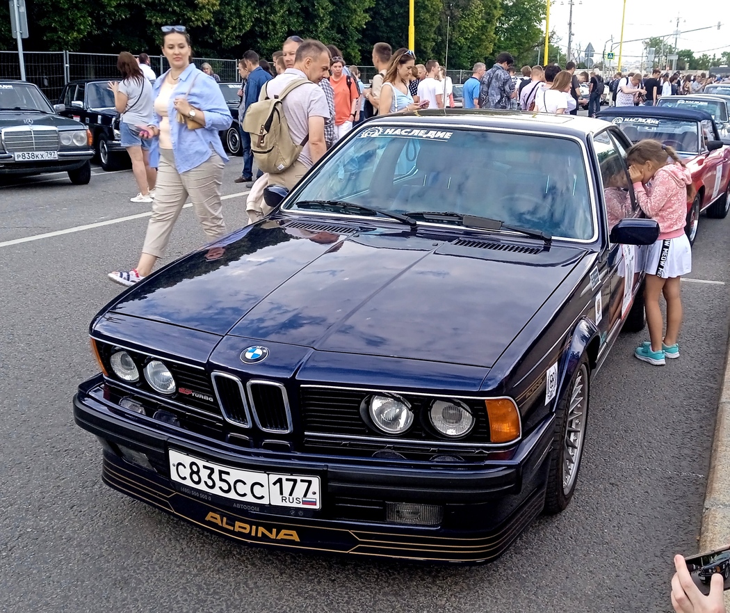 Москва, № С 835 СС 177 — BMW 6 Series (E24) '76-89; Москва — Фестиваль "Ретрорейс" 2023