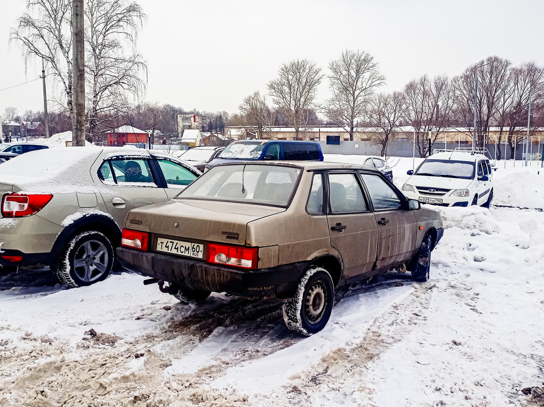 Псковская область, № Т 474 СМ 60 — ВАЗ-21099 '90-04