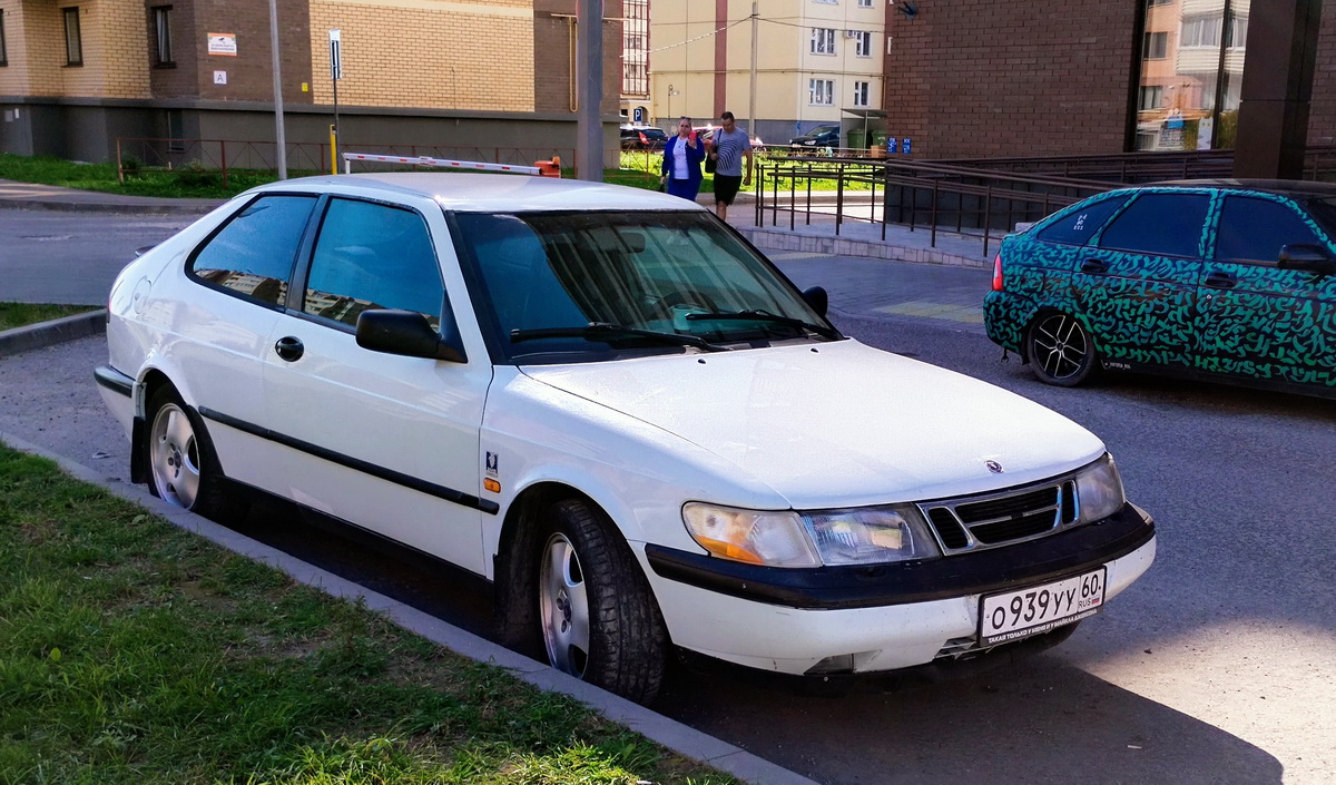 Псковская область, № О 939 УУ 60 — Saab 900 '1993–98