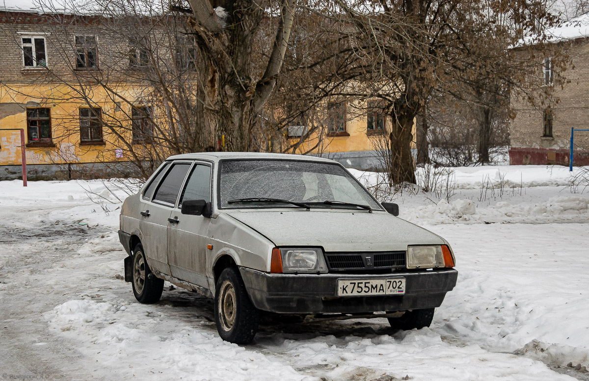 Башкортостан, № К 755 МА 702 — ВАЗ-21099 '90-04