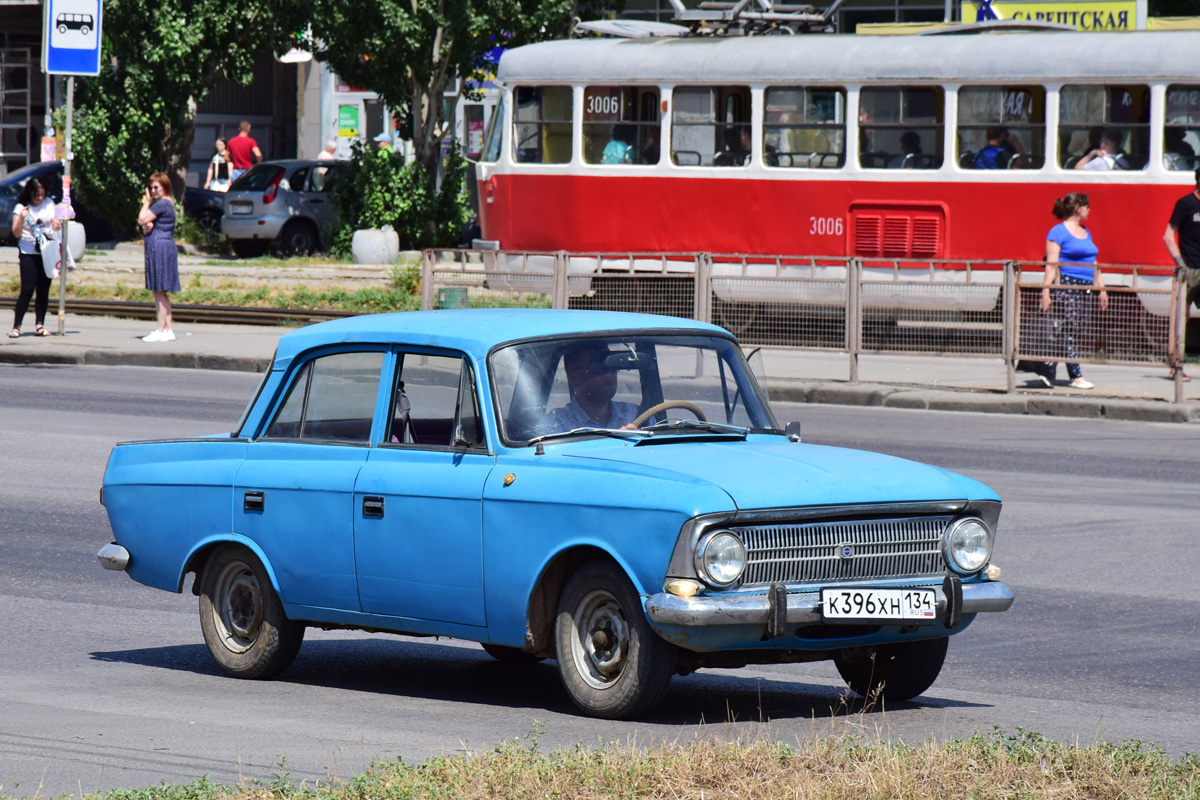 Волгоградская область, № К 396 ХН 134 — Москвич-412ИЭ (Иж) '70-82