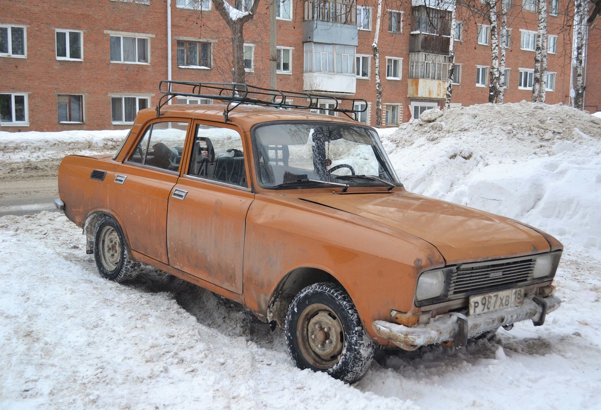 Удмуртия, № Р 987 ХВ 18 — Москвич-2140 '76-88