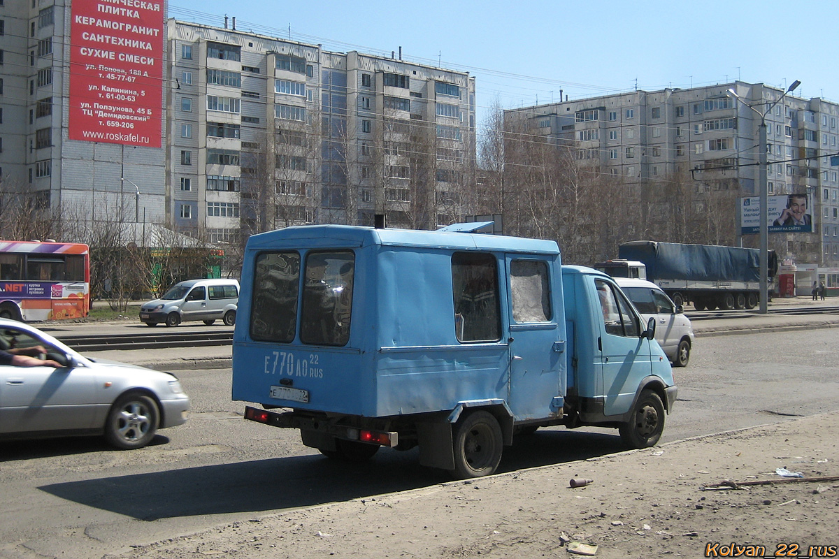 Алтайский край, № Е 770 АО 22 — ГАЗ-33021 ГАЗель '94-03