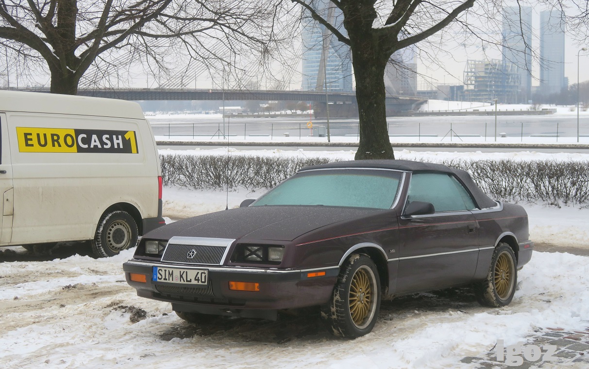 Германия, № SIM-KL 40 — Chrysler LeBaron Coupe/Convertible (3G) '87-95