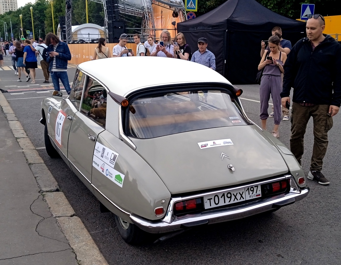 Москва, № Т 019 ХХ 197 — Citroën ID 19 Berline '56-68; Москва — Фестиваль "Ретрорейс" 2023