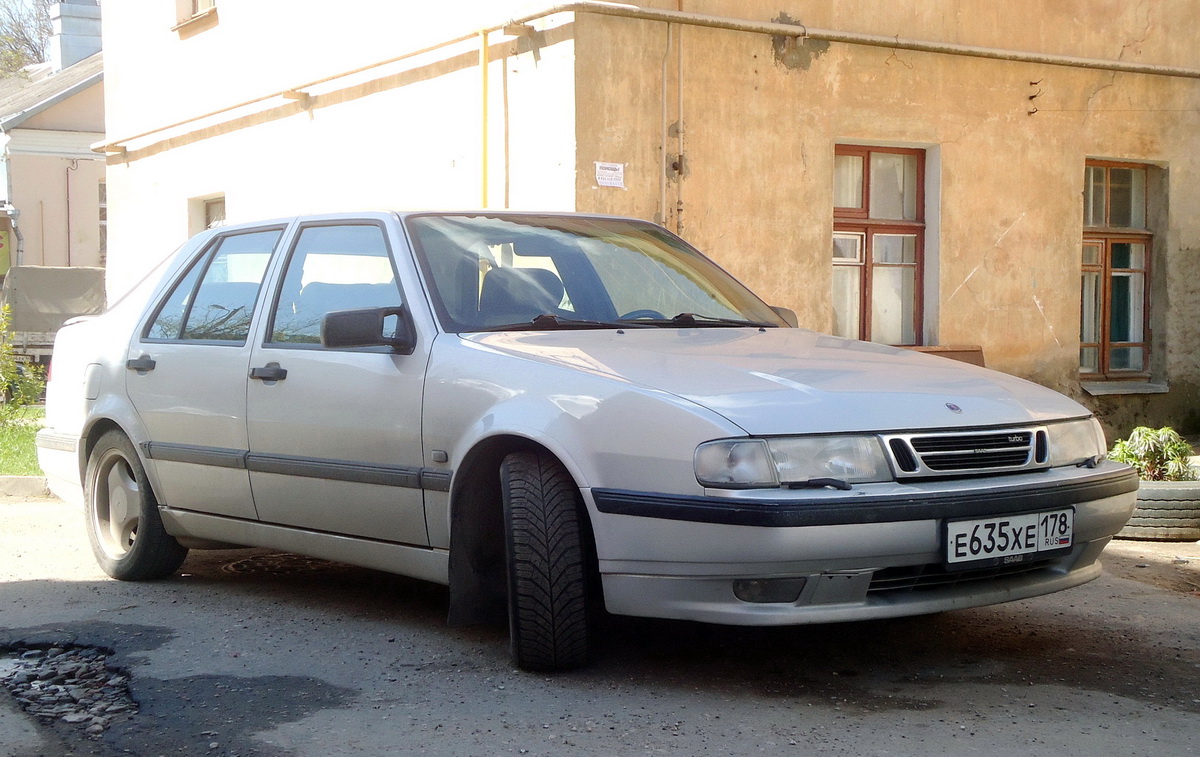 Санкт-Петербург, № Е 635 ХЕ 178 — Saab 9000 '84-98