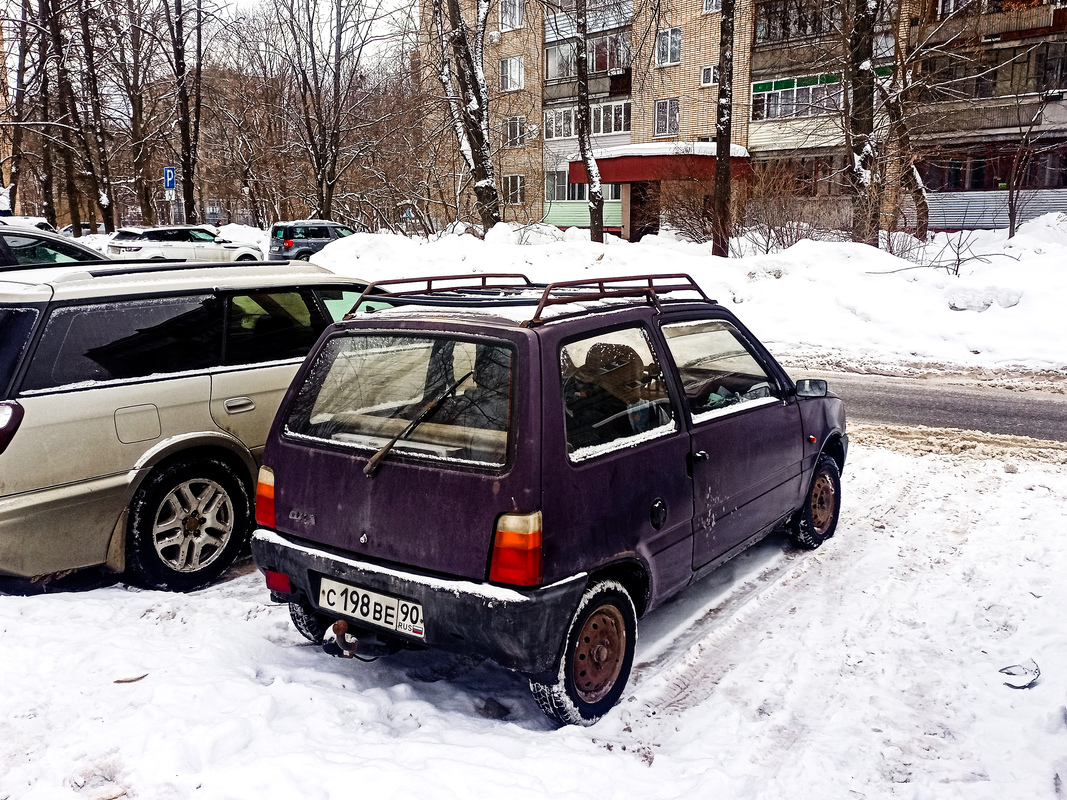 Московская область, № С 198 ВЕ 90 — ВАЗ-1111 Ока (СеАЗ) '95-08