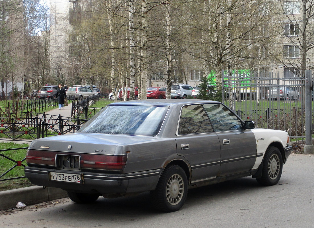 Санкт-Петербург, № У 753 РЕ 178 — Toyota Crown (S130) '87-91