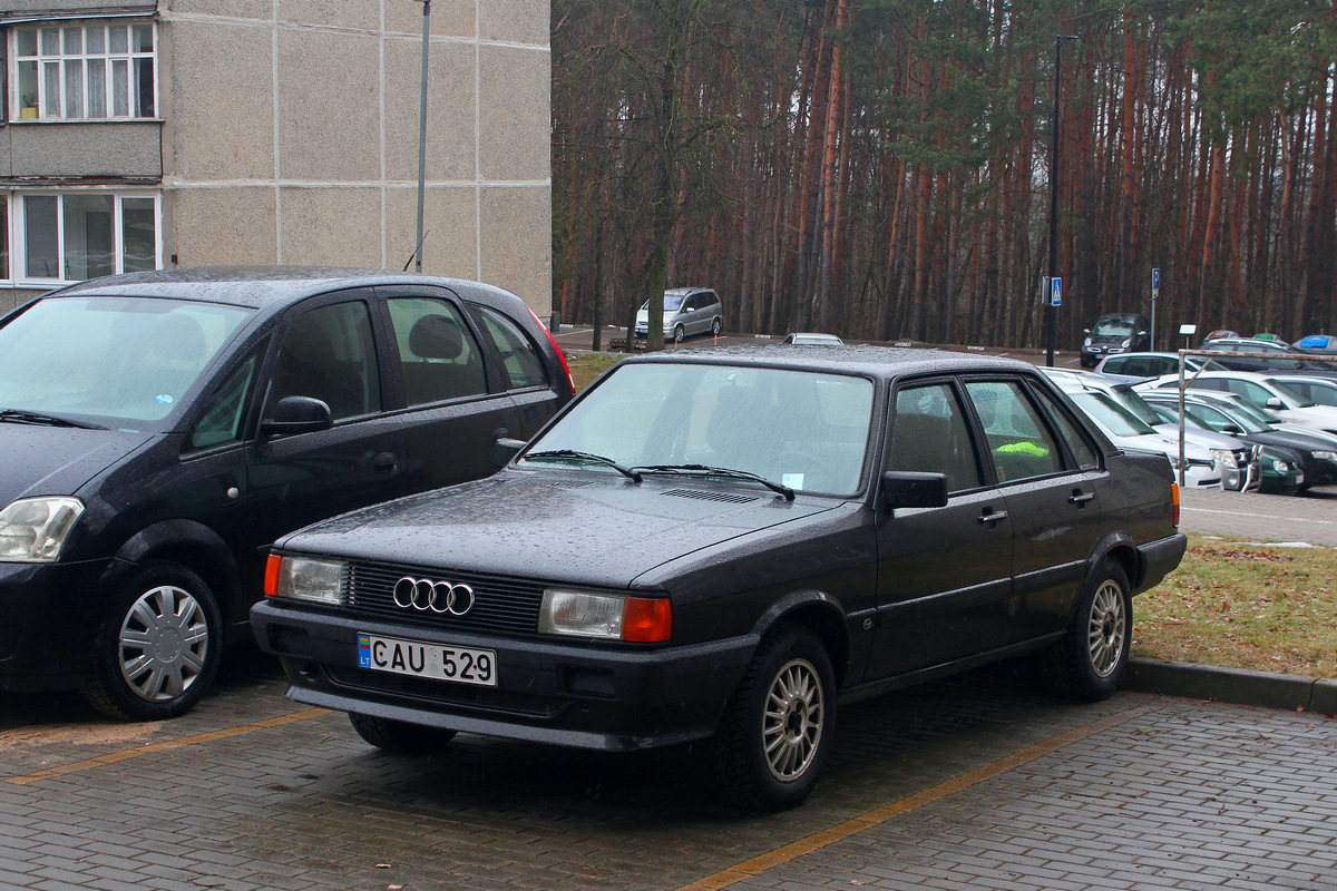 Литва, № CAU 529 — Audi 80 (B2) '78-86