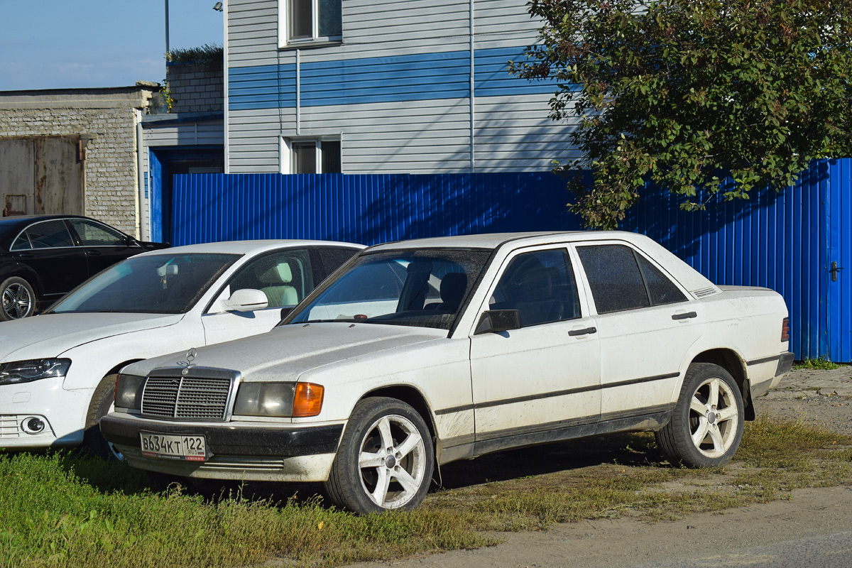 Алтайский край, № В 634 КТ 122 — Mercedes-Benz 190 (W201) '82-93