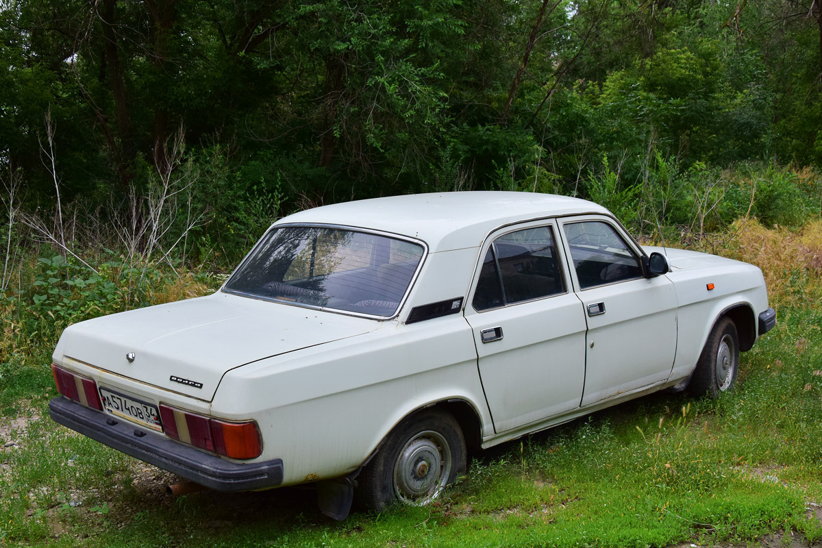 Волгоградская область, № А 574 ОВ 34 — ГАЗ-31029 '92-97