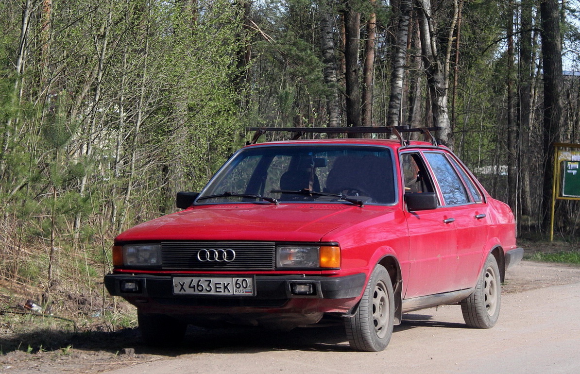 Псковская область, № Х 463 ЕК 60 — Audi 80 (B2) '78-86