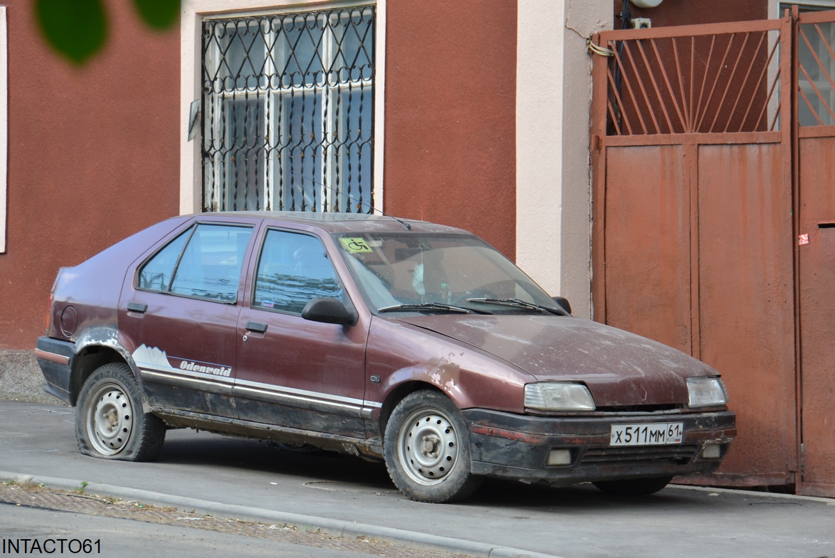 Ростовская область, № Х 511 ММ 61 — Renault 19 '88-92