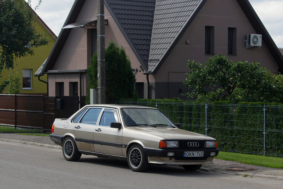 Литва, № OKN 745 — Audi 80 (B2) '78-86