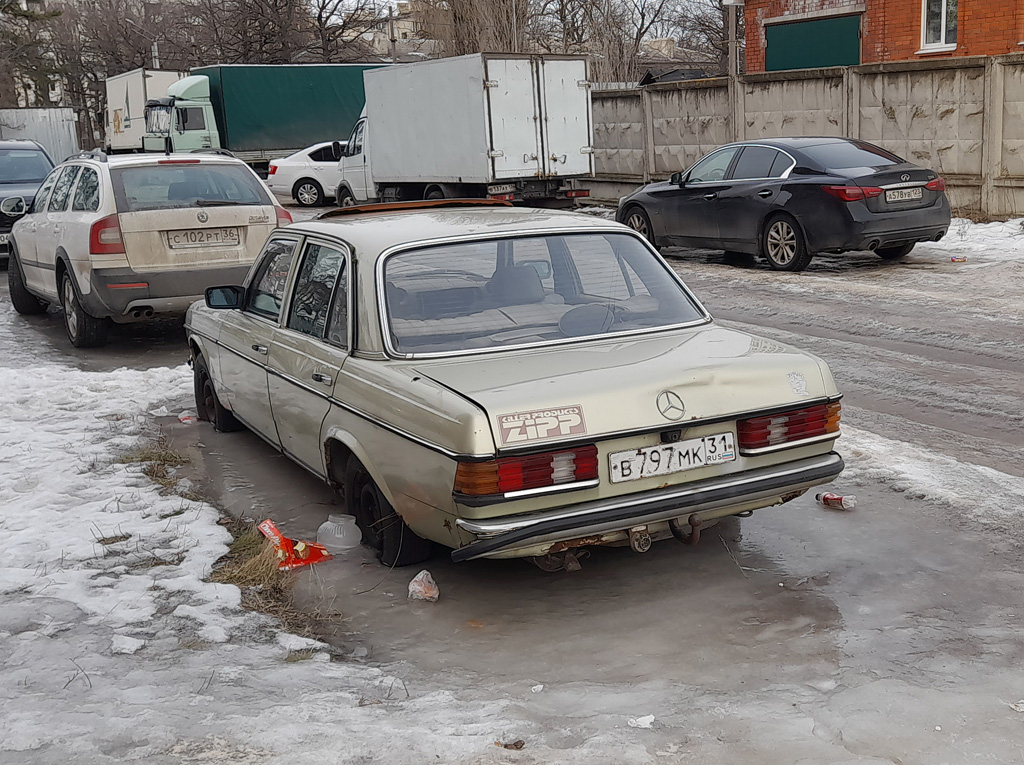 Белгородская область, № В 797 МК 31 — Mercedes-Benz (W123) '76-86