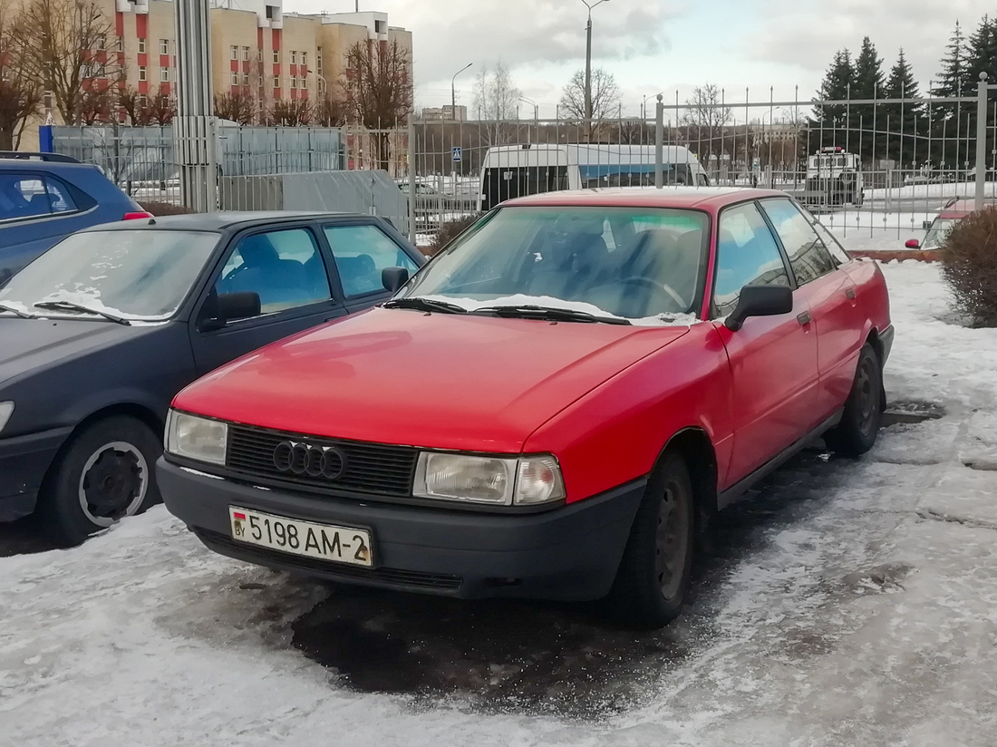 Витебская область, № 5198 AM-2 — Audi 80 (B3) '86-91