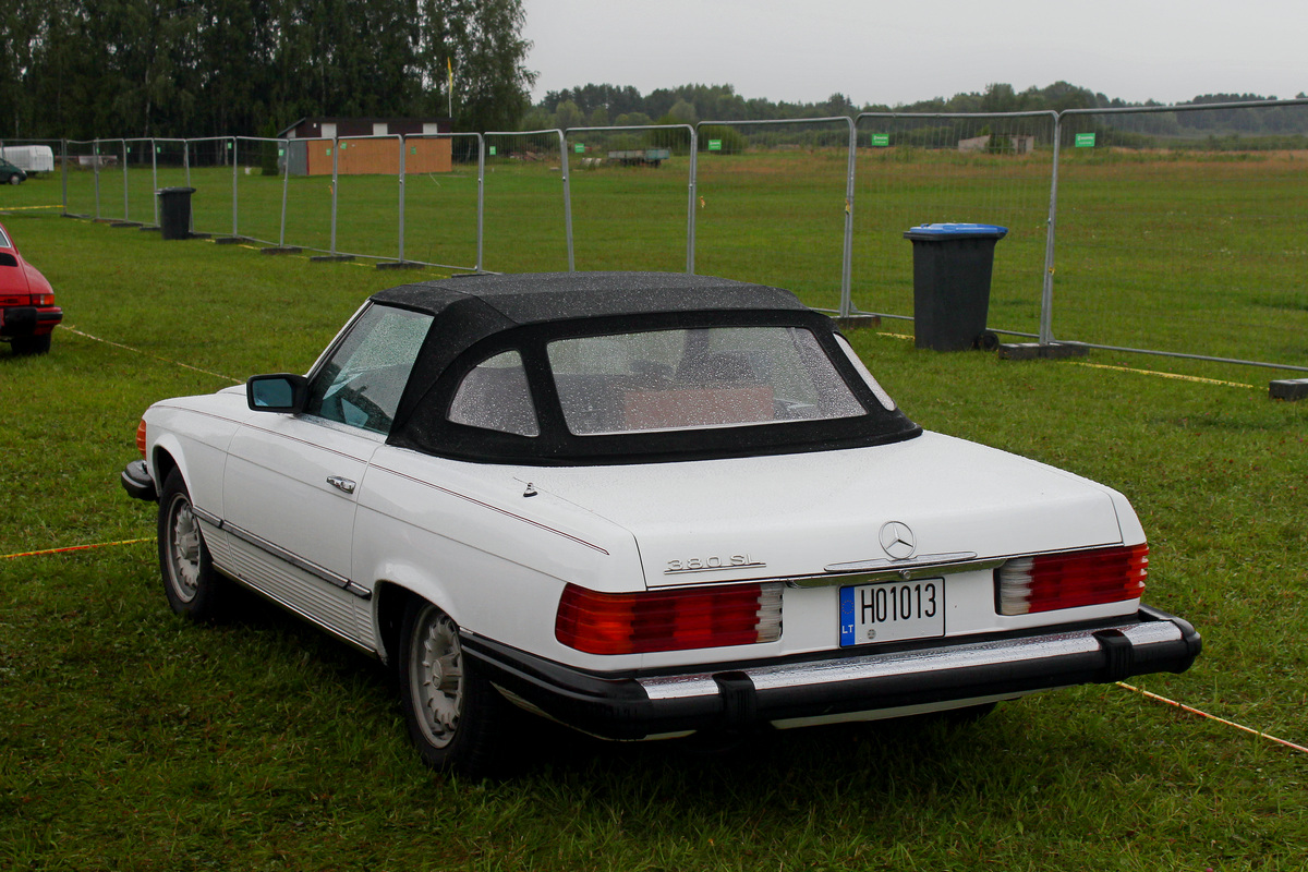 Литва, № H01013 — Mercedes-Benz (R107/C107) '71-89; Литва — Nesenstanti klasika 2023