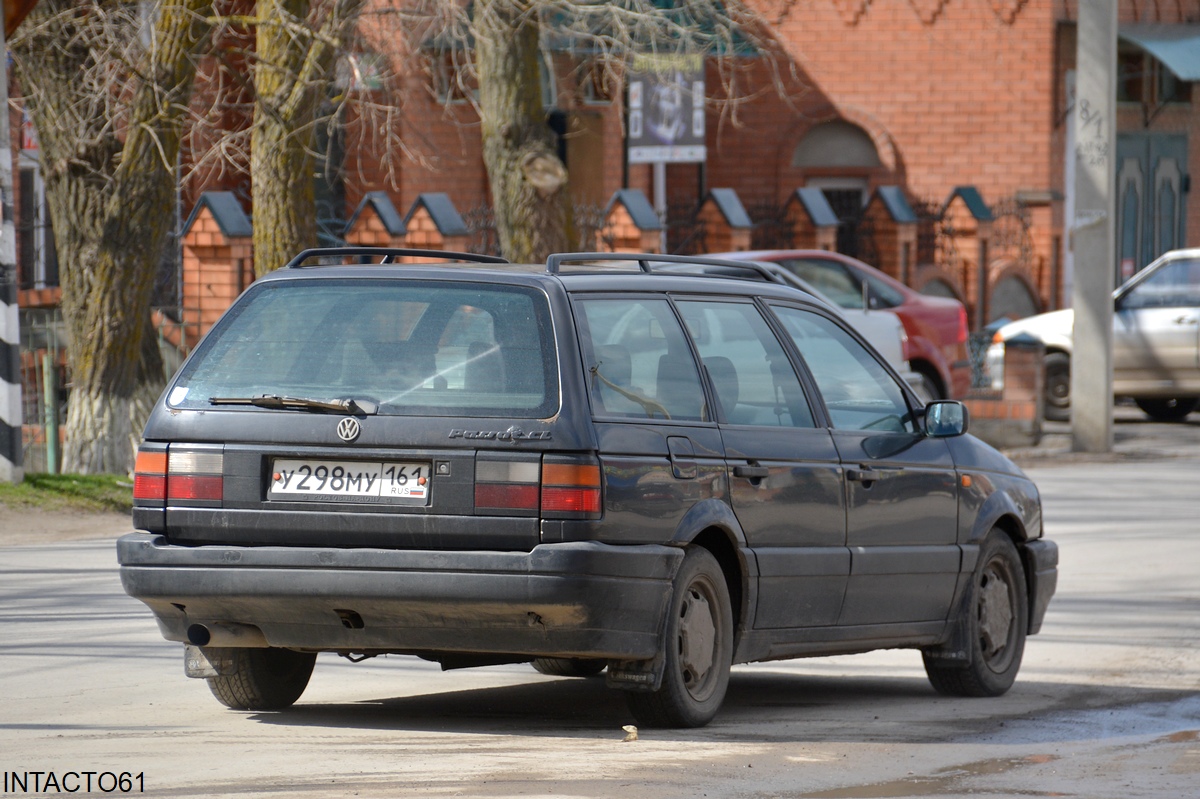 Ростовская область, № У 298 МУ 161 — Volkswagen Passat (B3) '88-93