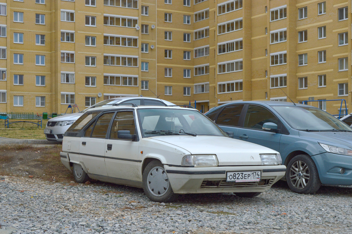 Свердловская область, № О 823 ЕР 174 — Citroën BX '82-94