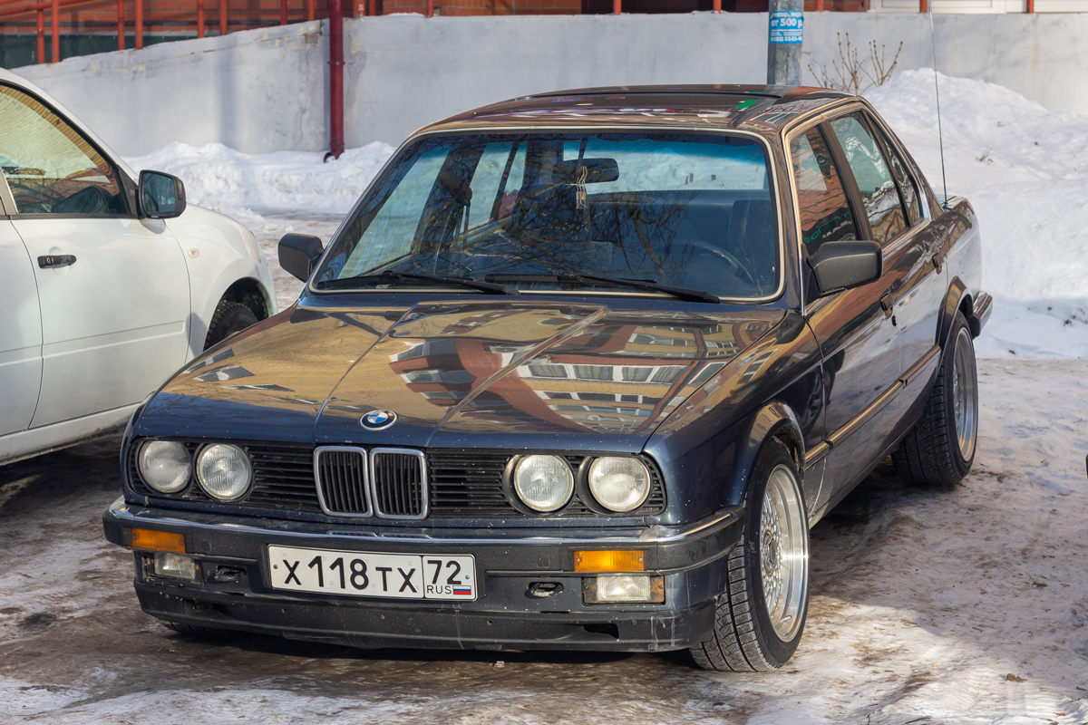 Тюменская область, № Х 118 ТХ 72 — BMW 3 Series (E30) '82-94