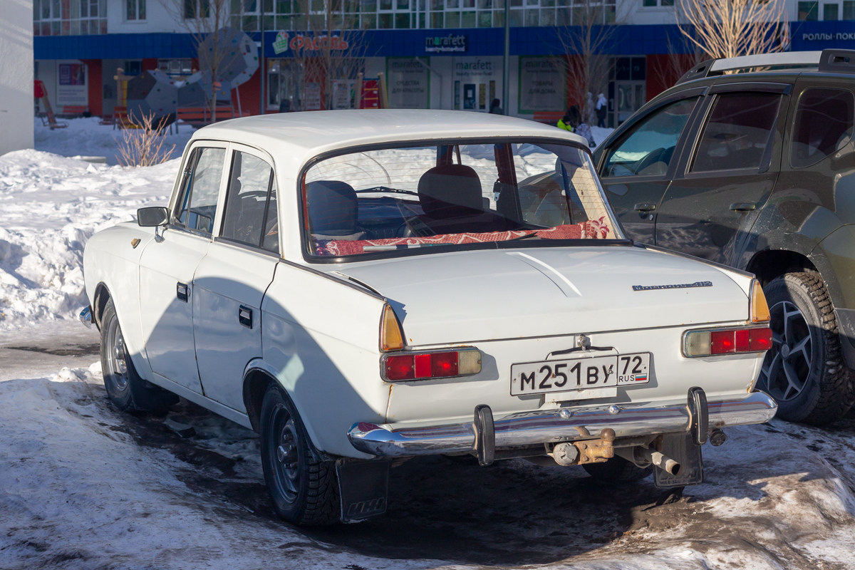 Тюменская область, № М 251 ВУ 72 — Москвич-412ИЭ-028 (Иж) '82-97