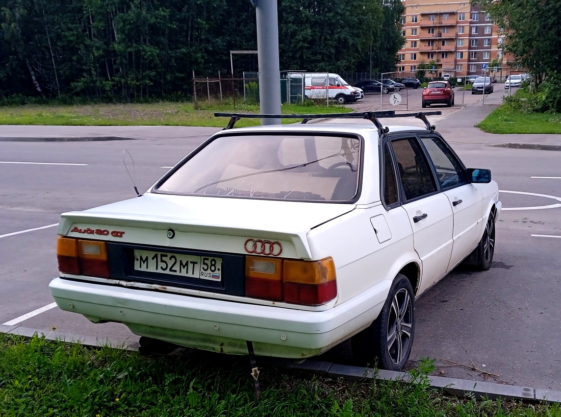 Пензенская область, № М 152 МТ 58 — Audi 80 (B2) '78-86
