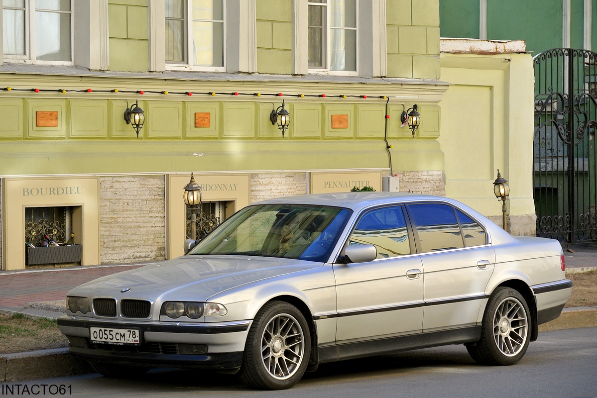 Санкт-Петербург, № О 055 СМ 78 — BMW 7 Series (E38) '94-01