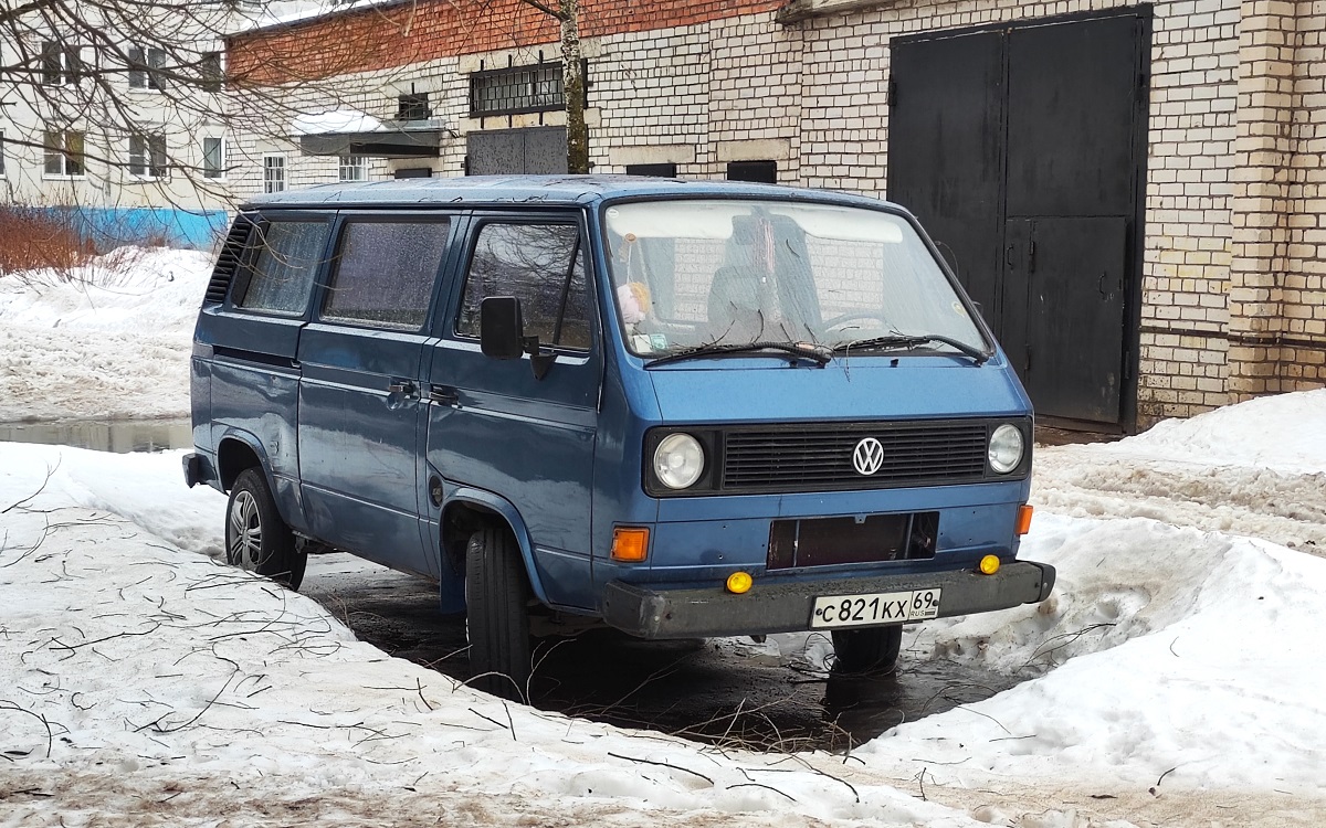Тверская область, № С 821 КХ 69 — Volkswagen Typ 2 (Т3) '79-92