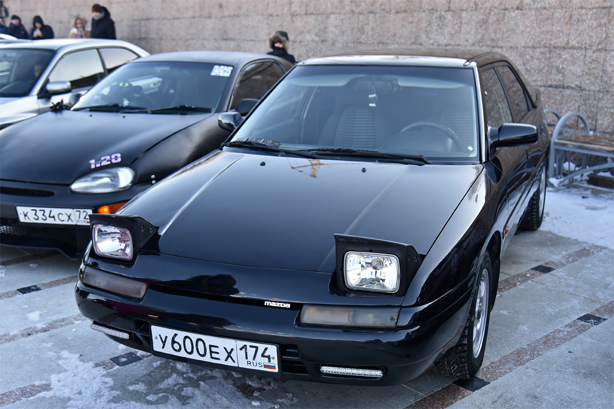 Тюменская область, № У 600 ЕХ 174 — Mazda 323 (BG) '89-94