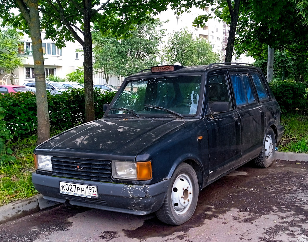 Москва, № К 027 РН 197 — MCW Metrocab Series II '87-06