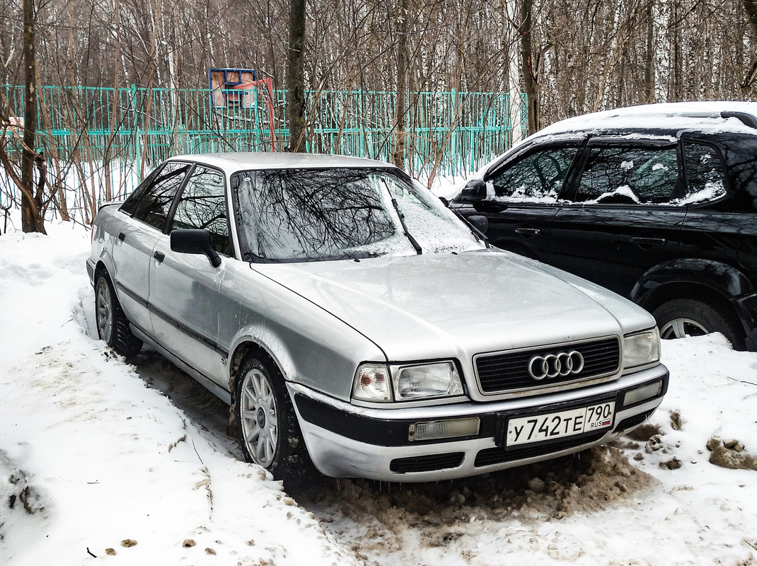 Москва, № У 742 ТЕ 790 — Audi 80 (B4) '91-96