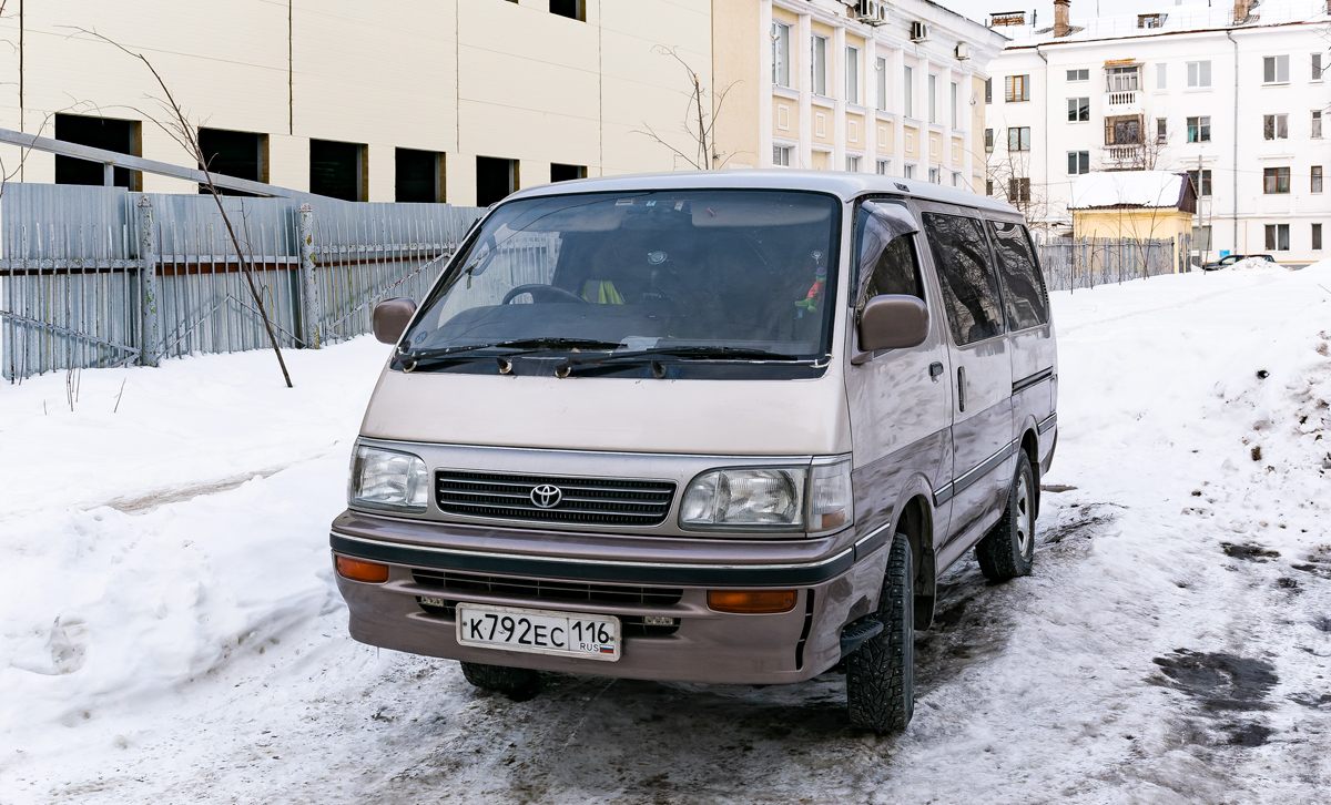 Татарстан, № К 792 ЕС 116 — Toyota HiAce (H80/H90) '85-95