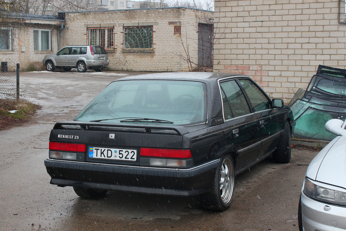 Литва, № TKD 522 — Renault 25 '83-92