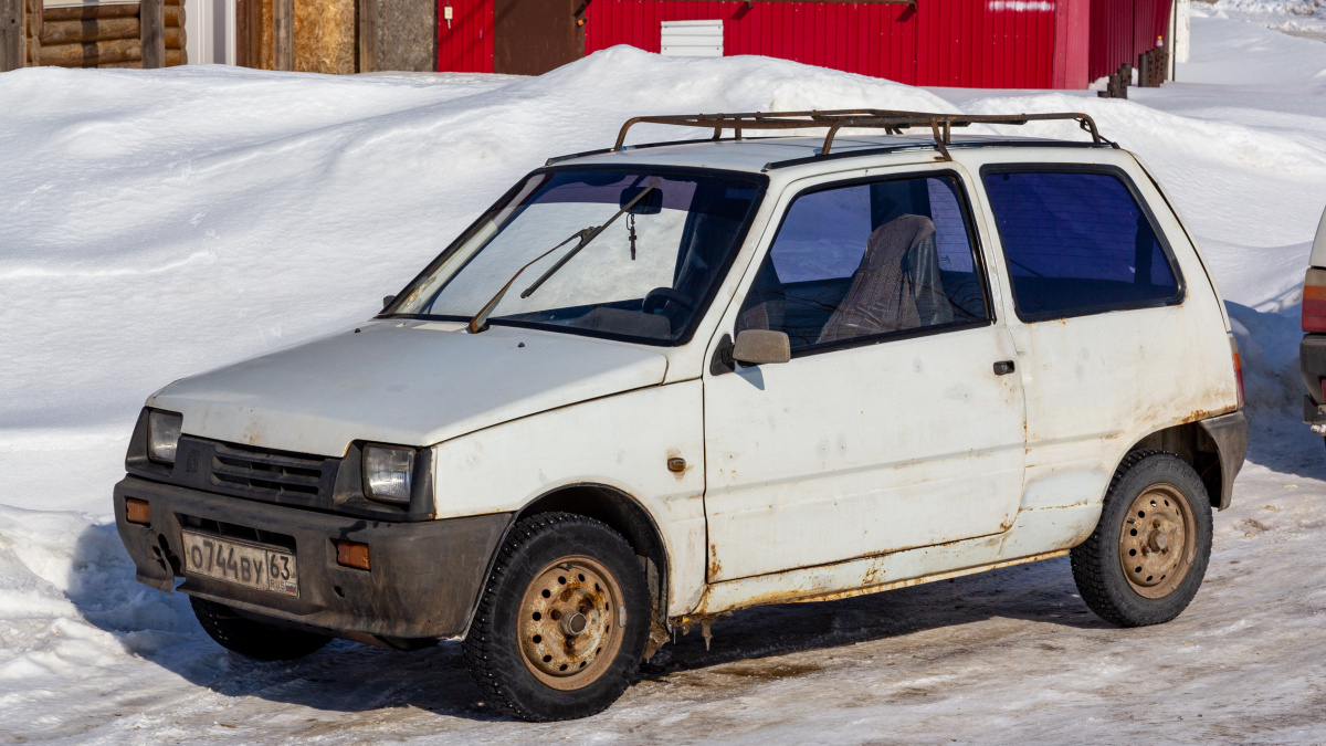 Самарская область, № О 744 ВУ 63 — ВАЗ-1111 Oка (ЗМА) '88-06