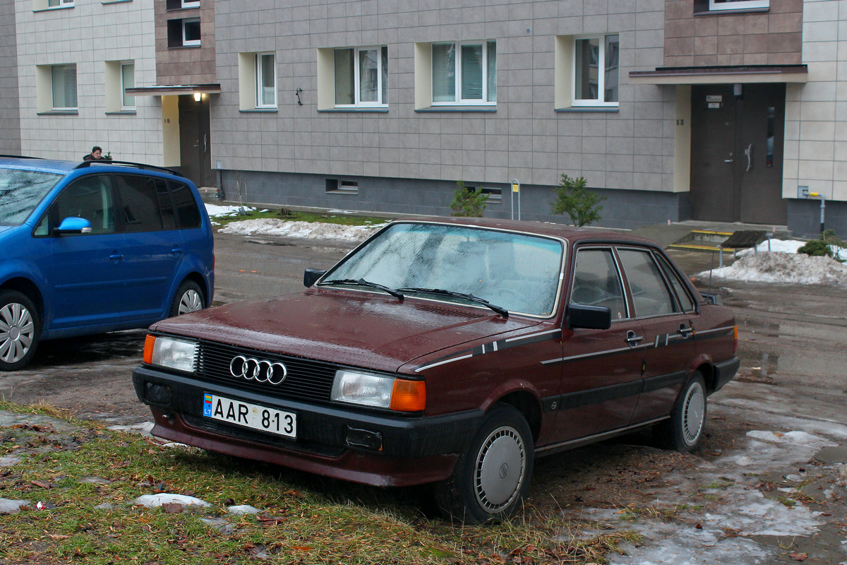 Литва, № AAR 813 — Audi 80 (B2) '78-86