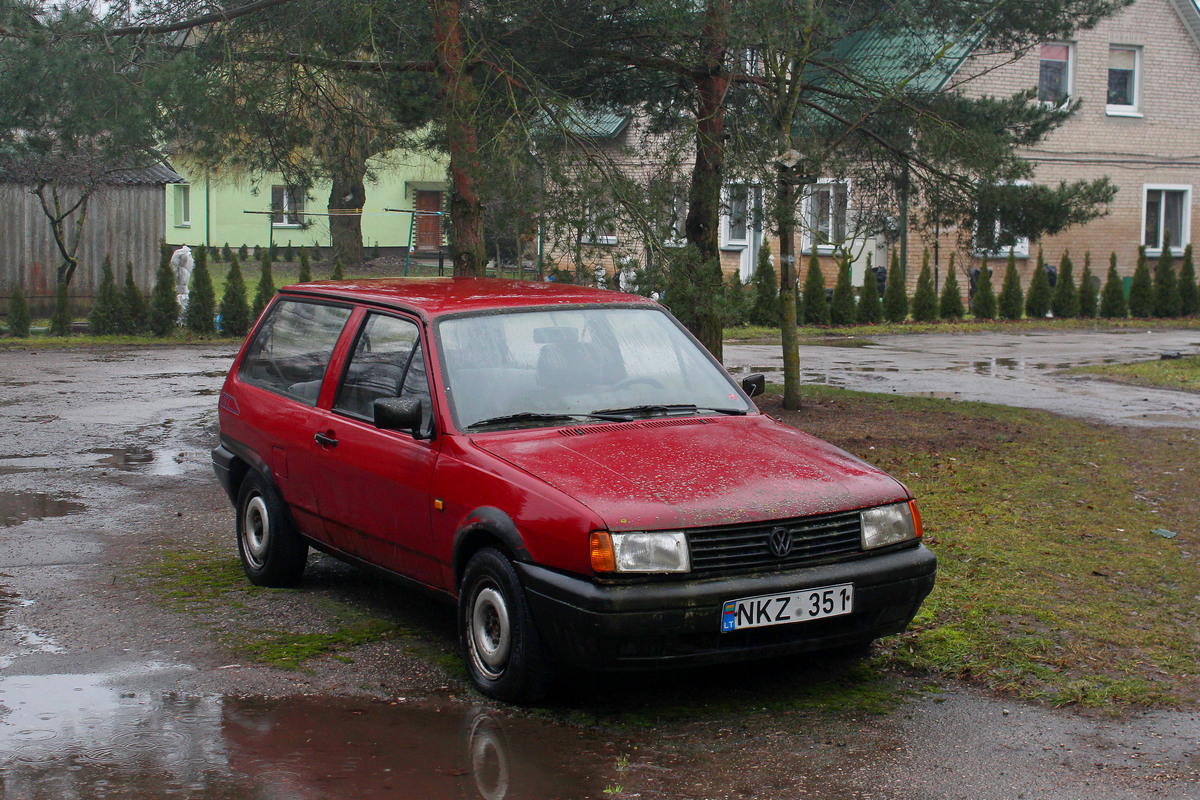 Литва, № NKZ 351 — Volkswagen Polo 2 (Typ 86C) '81-94